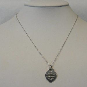 925 Sterling Silver Return to Tiffany & Co. 15 Inch Choker Necklace